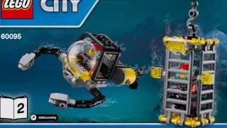 LEGO City Deep Sea Explorers 60095 Exploration Vessel Instructions DIY Book 2