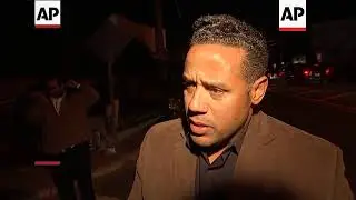 Police Investigating Truck Attack Surround Car