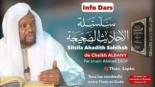 Silsila Al hadith cours hadith n°35 Imam Ahmad Diop