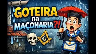 Está Chovendo na Maçonaria? ☔ A Origem do Termo GOTEIRA