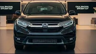 2026 Honda CR-V Review 🚙 | Calm, Spacious & Super Efficient SUV for Modern Drivers!