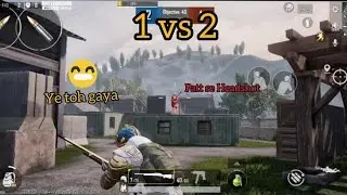New bgmi/ 1vs2 challenge accepted/ watch full video /#yt #bgmi #pocox3probgmigameplay90fps 