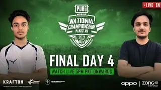 [EN] PMNC 2021 - Pakistan | Grand Finals - Day 4 | PUBG MOBILE National Championship