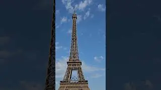 Eiffel Tower During Olympic Games | View from the Beach Volleyball Stadium | Paris Olympics 2024