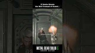 If Snake Misses His Shot... #metalgearsolid #mgs3