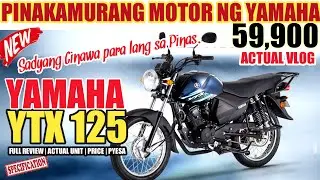 YTX 125 SUPER GAS SAVER ANG PINAKAMURA AT SULIT | PWEDENG SOLO O PANG BUSINESS NG YAMAHA