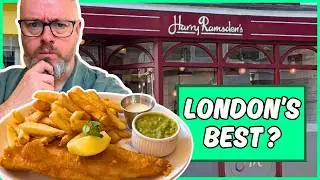 The BEST Fish And Chips In LONDON? Cooked in BEEF DRIPPING!