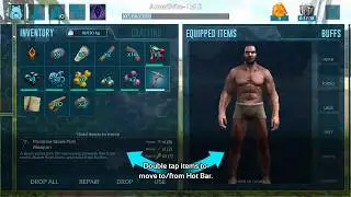 ARK SURVIVAL EVOLVED GAMEPLAY ON SAMSUNG S6 ANDROID