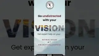 Unlock crystal-clear vision and leave distractions behind! 🌟At Amanat Eye Hospital.
