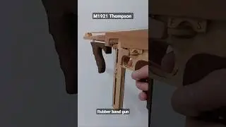 M1921 Thompson rubber band gun #modernwarfare #callofduty #tommygun