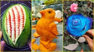 😍25 Ninja Cute Fruit Art Ideas (Oddly Satisfying Fruit Ninja) #14