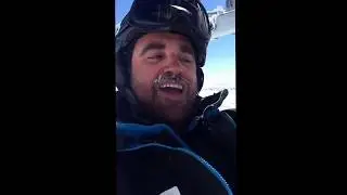 Sierra nevada trabajos de limpieza de nieve y hielo telesillas