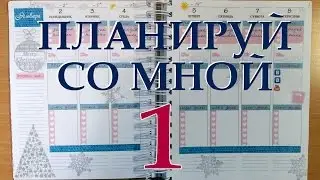 Мой ежедневник: планируй со мной - 1 ('17) / Plan with me 1