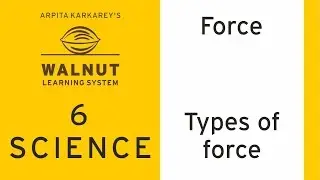 6 Science - Force - Types of force