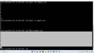 #13 - fgrep, head, tail, more, less, sed and echo commands in linux. Contact +91-8123997688