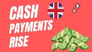 HARD CASH Payments Rise In UK Economy
