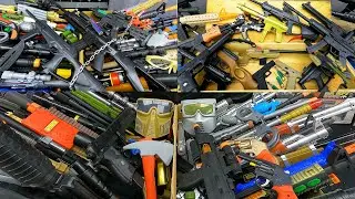 Huge Dozens of Toy Guns & Rifles Collection! Realistic Bead Shooting Guns and Special Rifles