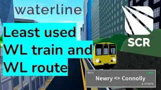 Least Used Waterline Train on the Least Used Waterline Route - Stepford County Railway - SCR