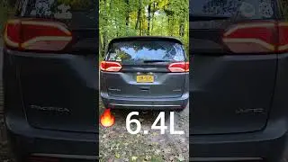392 Swapped Chrysler Pacifica Minivan #srt #dodge #chrysler #392 #hemi #coldstart #loud #audio #fyp