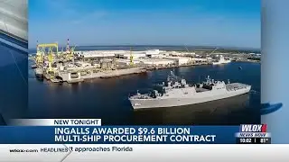 Ingalls Shipbuilding awarded $9.6 billion U.S. Navy multi-ship contract