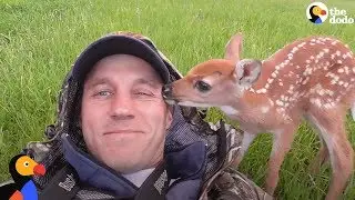 Abandoned Baby Deer Rescued And Rehabilitated by Hero | The Dodo Heroes