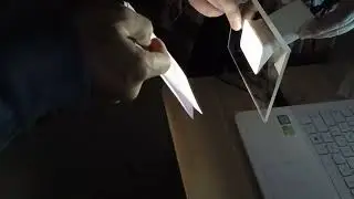 Testing of the RT240 2D Barcode Scanner in A Very Dark Environment
