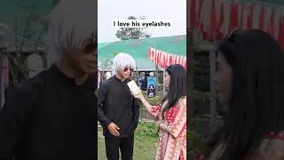 I love his eyelashes #cosplay #festival #anime #northeast #india #nagaland #maynumpetch