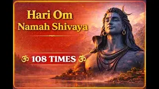 Hari Om Namah Shivaya 108 Times 🙏 | Peaceful Shiva Mantra