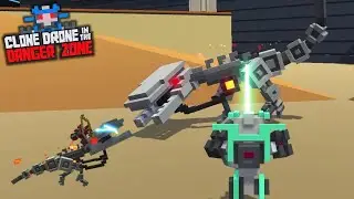 FLAME RAPTOR SMACKS! | Clone Drone In The Danger Zone Raptor Challenge