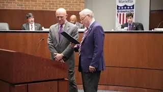 Proclamation for former Cobb County District Attorney Vic Reynolds