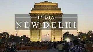 New Delhi, India By Drone Footage