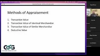 Types of Valuation -  We go over the different types used by CBP for Valuation