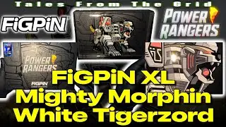 FiGPiN XL Mighty Morphin White Tigerzord | Tales From The Grid