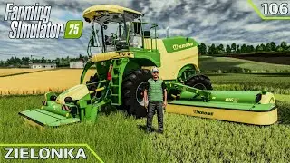 Leasing the KRONE BIG M self-propelled mower | ZIELONKA | Farming Simulator 25 | Ep.106