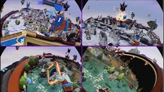 Рай для плоскоземельщика в Skyworld VR
