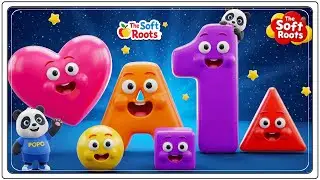 Preschool Learning activities for 3 year olds at home | Learn ABC Phonics Shapes Numbers Colors 🌈