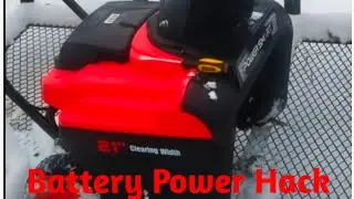Power Smart Snow Thrower Power Hack