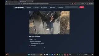 Lost & Found Management System | College Project | How It Works (Live Demo)