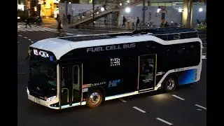 【水素バス】都営バス 走行音(ZBC-MUM1NAE)【水素の音】