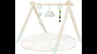 B. toys &ndash; Wooden Baby Play Gym &ndash; Activity Mat &ndash; Starry Sky @AmazonAvocadoBaby