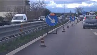 Asse Attrezzato - Disagi per lavori e segnaletica