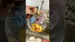 Flowers Dancing inside a Nano water Ball | DIY Nano Crafts