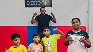 DESI DOJO Martial Arts and Calisthenics Academy Free Fitness Class Live ep.04