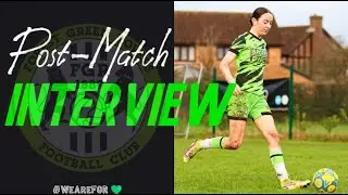 Post Match Interview | Hat-trick hero Erin Williams on today's result.