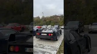 Blu Pozzi Ferrari F40 Start-up
