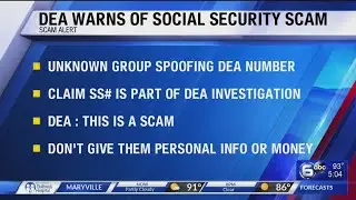 DEA issues scam alert