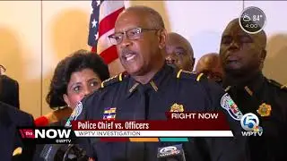 Police chief vs. officers