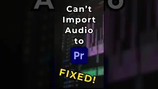 Import Audio in Premiere Pro 2026 | Drag file to timeline