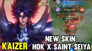 NEW SKIN KAIZER X HADES GAMEPLAY - HONOR OF KINGS