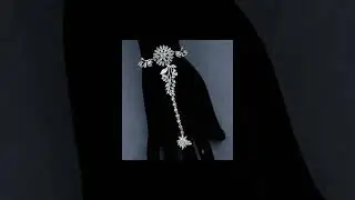 new silver hath phool designe #short #video